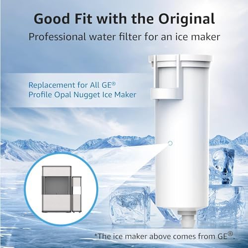 AQUA CREST C33 Ice Maker Filter, Compatible with GE® Opal Ice Maker, 3 Pack - Image 2