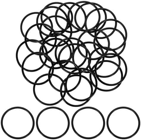 uxcell 100Pcs AS-022 NBR 70A O-Rings 1" ID x 1/16" CS/0.989" ID x 0.07" CS by uxcell