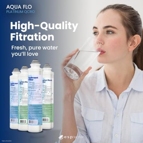 Aqua Flo Platinum QCRO Filter Replacement Kit with 50 GPD RO Membrane - Image 7