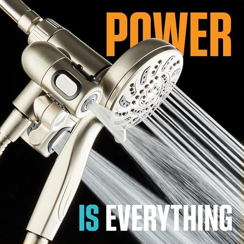 AquaDance High Pressure 156-mode Handheld Shower Head Combo with Hydro Arms - Image 3