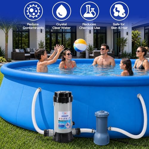 H&G lifestyles Pool Mineral Cartridge Cycler, Iron Water for Filling Pool - Image 2