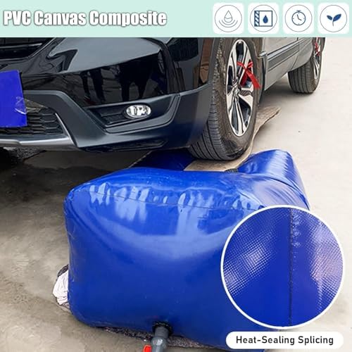 Extra Large Water Storage Tank - Durable, Heavy-Duty, Portable Water Container for Camping, Emergency Preparedness, and Outdoor Activities - 100 Gallon Capacity - Image 3