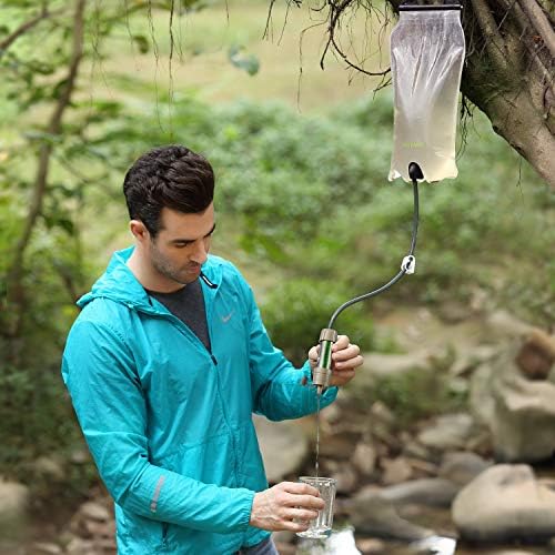 Miniwell Filter Straw Water Purification System for Hiking, Camping and Survivalism - TUV Approved Mini Water Filter with 99.9% Bacteria Elimination Rate - Image 4