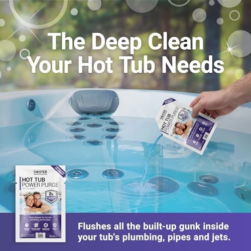 Bio Ouster Power Purge Hot Tub Jet Cleaner w/Towel - Hot Tub Cleaner for Jets, Tubes, Plumbing - for Standard & Inflatable Spas - Removes Gunk Buildup for Crystal Clear Water - Made in USA (4-Pack) - Image 3