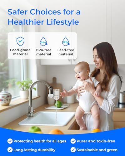 Waterdrop C08B Water Filter Replacement for PUR® Faucet Filter, 3 Pack - Image 4