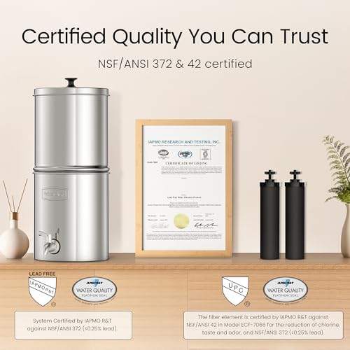 Waterdrop TK15-A Gravity Water Filter System, NSF/ANSI 42&372 Certified - Image 3