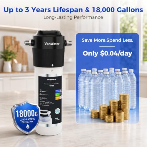 WK18 3 Years Under Sink Water Filter, 18000 Gallons, 2.1GPM, 0.5μm - Image 4