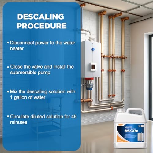 LIIZOUSUDA Tankless Water Heater Descaler, Highly Effective Descaler - Image 6