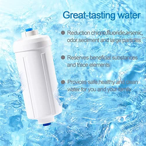 Huining 4PCS Fluoride and Arsenic Water Filter Replacement for Purification System - Gravity Filter for Travel and Bucket Filtration - Image 6