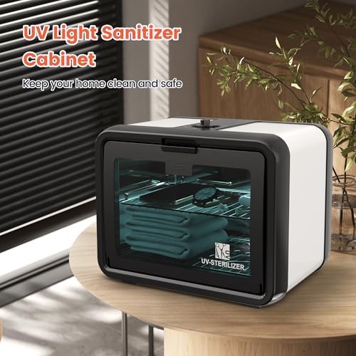SalonDepot UV Sanitizer Cabinet Professional Disinfection Box 8L Black - Image 6