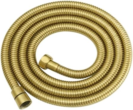 RUMOSE 79 inches Extra Long Shower Hose, Gold by RUMOSE
