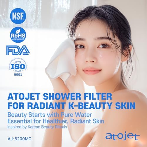 Showerhead Replacement Filters Inspired By Korea's Beauty Culture | Pure Carbon Filters (10 Filters) – Compatible with Atojet AJ8200MC (AJ8200MC-FLT-10PC) - Image 2