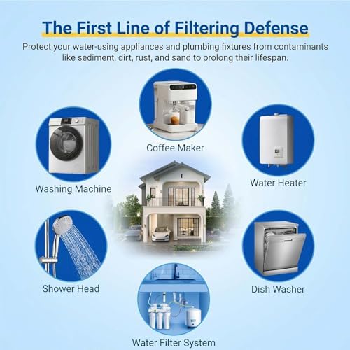 10"x2.5" Pleated Water Filter Cartridges,30 Micron Cold plunge filter 4Pcs - Image 5