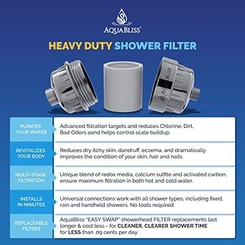 Aquabliss SF220 Daily Essential Shower Filter - Chrome - Image 3