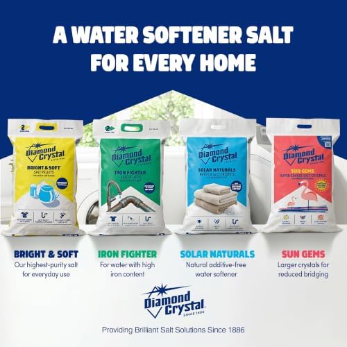 Diamond Crystal Bright & Soft Water Softener Salt Pellets, 50 Pounds - Image 7