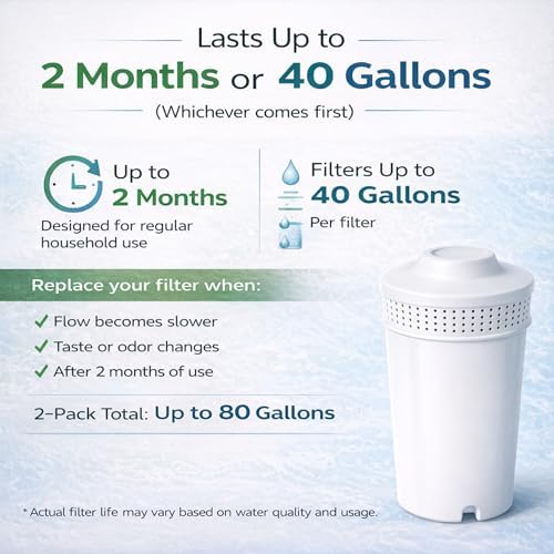 2 Ultrafiltration Water Filter, Filters Microbes PFAS Microplastics, & More - Image 6