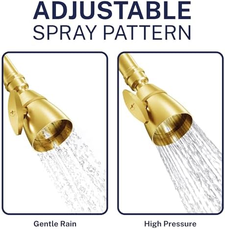 HammerHead Metal High Pressure Shower Heads 2 Inch Flow Boosting Showerhead - Image 4