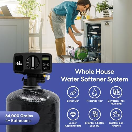 Brio WSFS9534 Whole House Water Softener System, 64,000 Grain - Image 2
