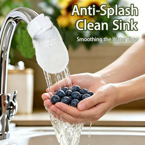 100Pcs Faucet Filter Bags for Kitchen Sink,High Density Sink Faucet Filter - Image 3