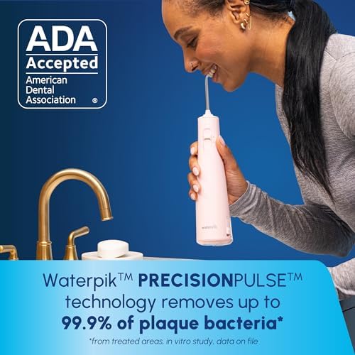Waterpik Cordless Pulse 3100 Portable Water Flosser, Rechargeable, Pink - Image 3