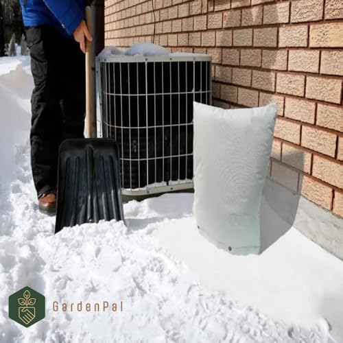 Gardenpal Backflow Preventer Cover, Water Pipe Insulation Cover, Freeze Protection, Reusable for Your Pipes, Valves, Sprinkers and Irrigation System in Winter or Sun Exposure (55 * 65cm /22 * 26 inch) - Image 7