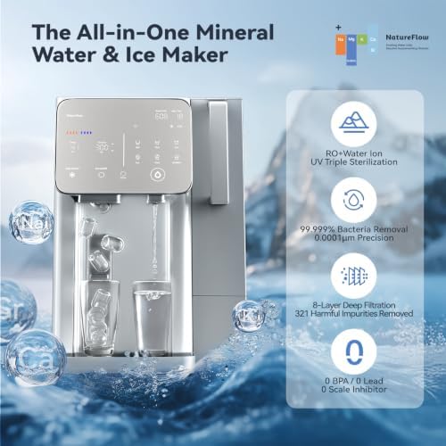 Reverse Osmosis Water Filter Countertop Ice Maker & Cold - Image 3