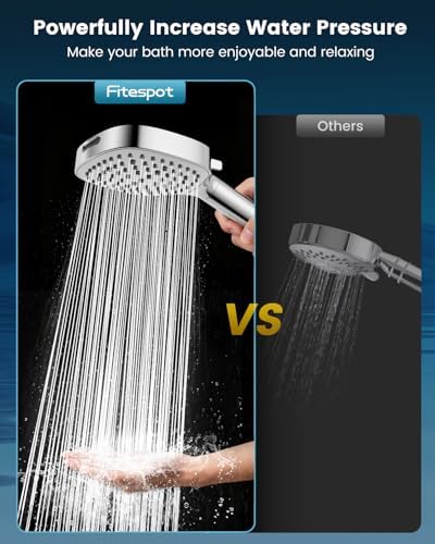 Filtered Shower Head with Handheld, 7 Spray Shower Head Filters - Image 2