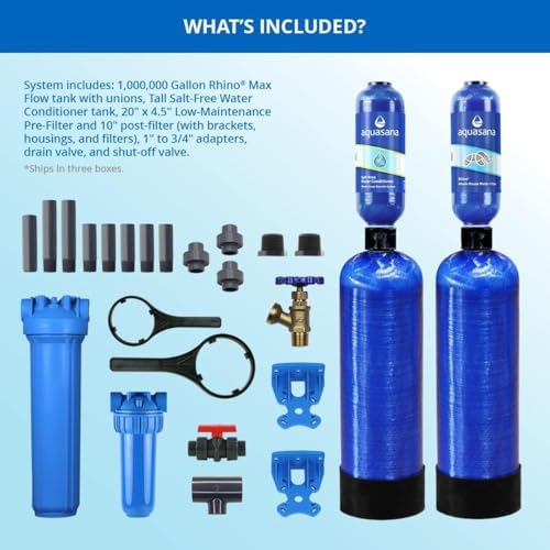 Aquasana Max Flow Whole House Water Filter | Carbon & KDF | WH-1010-CT-LM - Image 6