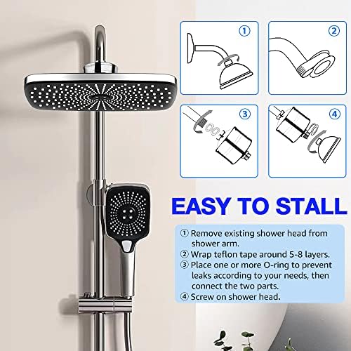 Amorix Shower Filter, 15 Stage Shower Head Filter for Hard Water - Image 3