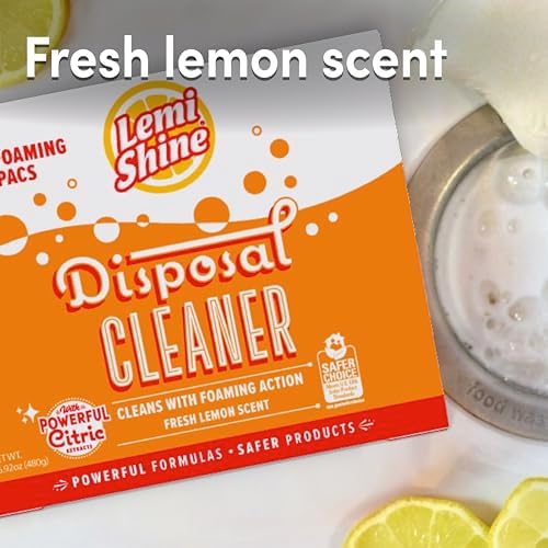 Lemi Shine Natural Foaming Garbage Disposal Cleaner - 16.92oz (16 Pack) - Image 4