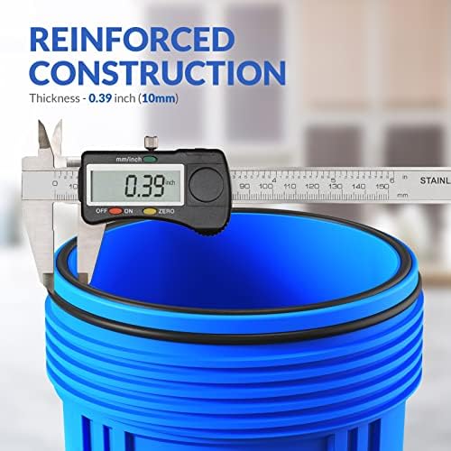 SimPure DB20P 20" *4.5" Whole House Sediment Water Filter Housing - Image 3