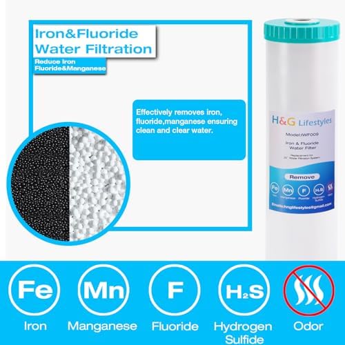H&G Lifestyles 4.5" x 20" 3 Stage Whole House Water Filter Replacement - Image 4