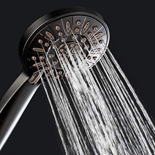 AquaDance High Pressure Luxury 6-mode Ergonomic Handheld Shower Head Set - Image 4