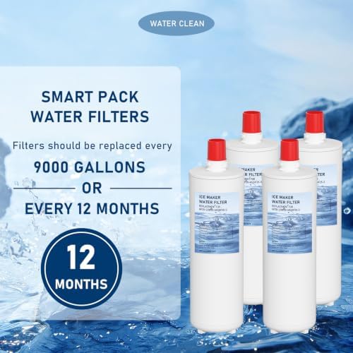 HF20-S HF20-MS HF25-S Water Filter Replacement Compatible with 3M High Flow Series Cartridge HF20-S, 5615103/HF20-MS, 5615109/HF25-S,5615203, Water Filtration System 4-Packs - Image 6
