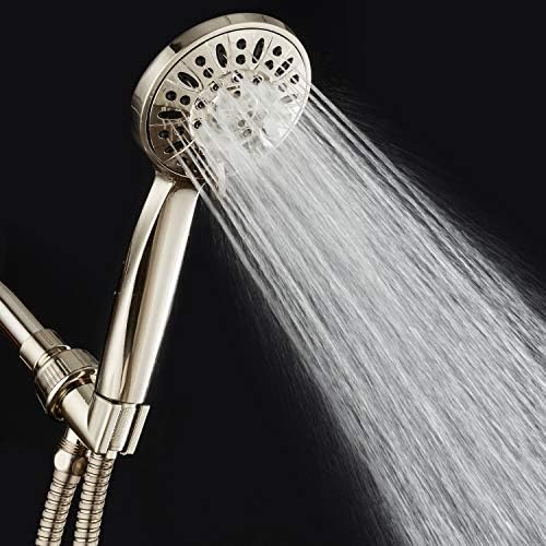 AquaDance High Pressure Luxury 6-mode Ergonomic Handheld Shower Head Set - Image 6