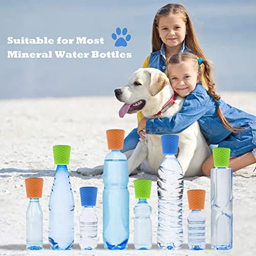 3 Pieces Portable Outdoor Shower for Dogs,Portable Shower Head,Bottle Attachment for Portable Outdoor Shower,Works with Most Plastic Water from 16 oz to 2 Liters (Blue,Green,Orange) - Image 5