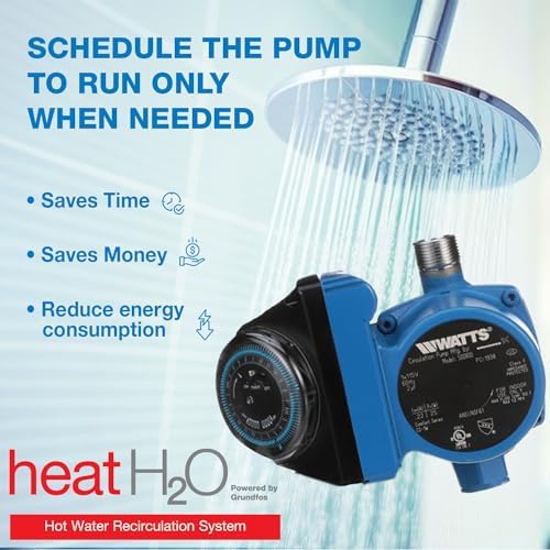 Watts Heat H2O 0955805 Hot Water Recirculation System Programmable Timer - Image 4