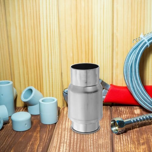 Water Heater with Check Valve Stainless Steel Vent Pipe Connector - Image 5