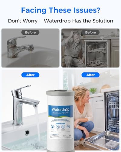 Waterdrop WF10F Whole House Water Filter, Compatible with WHF21-FG, 2 Pack - Image 3