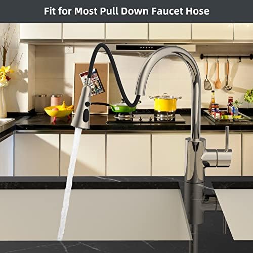 Hibbent cUPC Certified Kitchen Faucet Head Replacement with 15 Adapters - Image 3