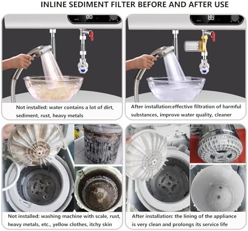 Reusable Brass Washer Wate Filter, Washing Machine Water Filter - Image 4