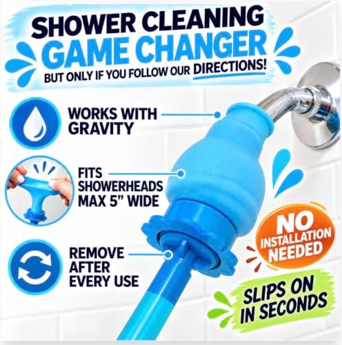Rinseroo Shower Cleaning Thing Slip-On Handheld Hose Attachment - Image 6