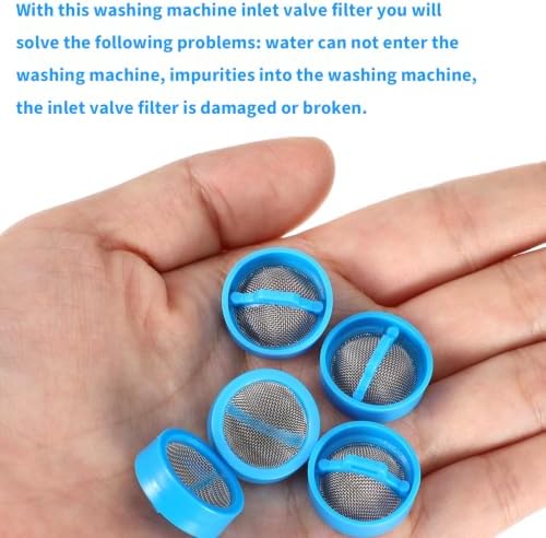 10 Pcak Universal Washing Machine Water Filter 0.79x0.23in(20x6mm) - Image 6
