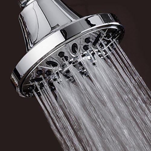 AquaDance Premium High Pressure 6-setting 4-Inch Shower Head for the Ultimate Shower Spa Experience! Officially Independently Tested to Meet Strict US Quality & Performance Standards – 1.8 GPM - Image 4