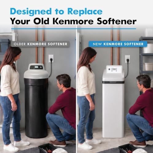 Kenmore 420 Water Softener System – 40,000 Grain Capacity with Salt Saving Technology – Whole Home Hard Water & Iron Reduction – Compact, Easy Install - Image 6