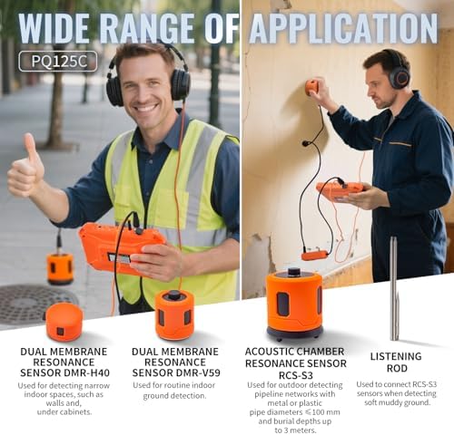 Underground Water Leak Detector for Indoor&Outdoor - PQ125C - Image 2