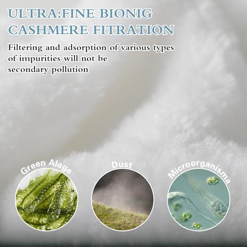 Aquarium Filter U-V for 55-200 Gallon Tank, 500GPH Fish Tank Filter for Cold Plunge Fish Tank Green Clean Machine,Submersible Powerful Pump Filter for Turtle Tank Saltwater Freshwater Crystal Clear - Image 6