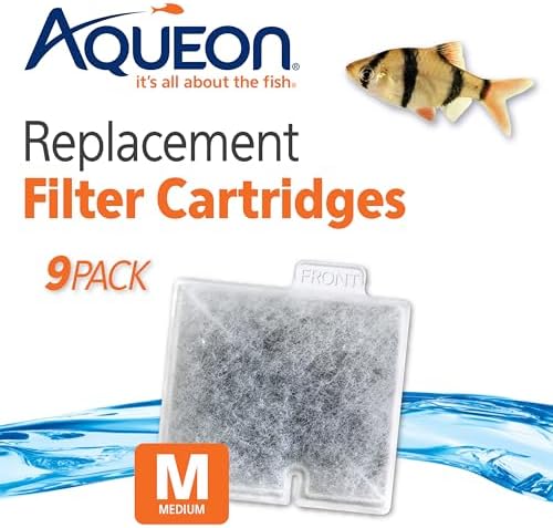 Aqueon Replacement Filter Cartridges Medium, Filter Cartridge, 9-Pack - Image 2