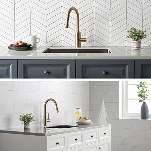 KRAUS Spot Free Brushed Brass Pull Down Kitchen Faucet KPF-2620BB - Image 3
