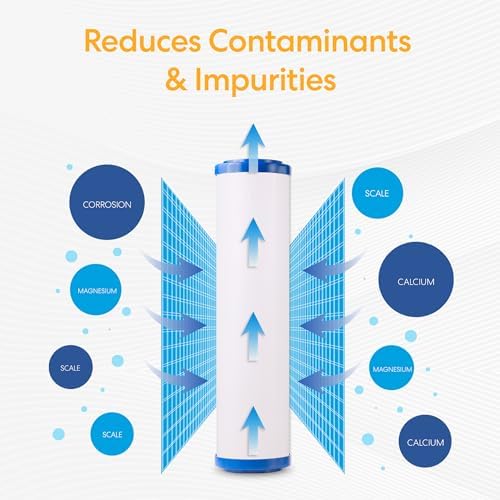 Brio RFCTY4520KDF Whole House Water Filter System (Universal Replacement Filter) | Remove Heavy Metals from water | Phosphate Anti-Scale |100,000 Gallons or 1 Year | 4.5" x 20" - Image 4